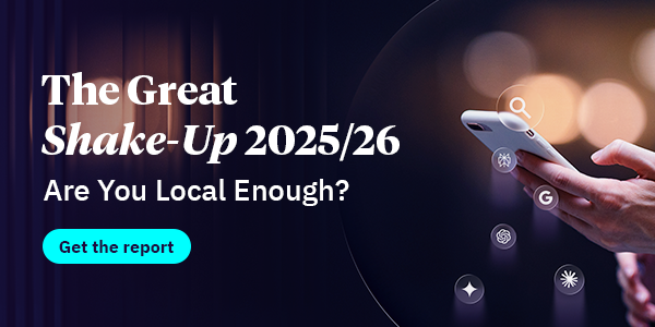 The Great Shake-Up email banner